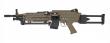 Minimi FN Herstal M249 Para Nylon Fibre Mosfet Electronic Trigger Tan Version by Cybergun